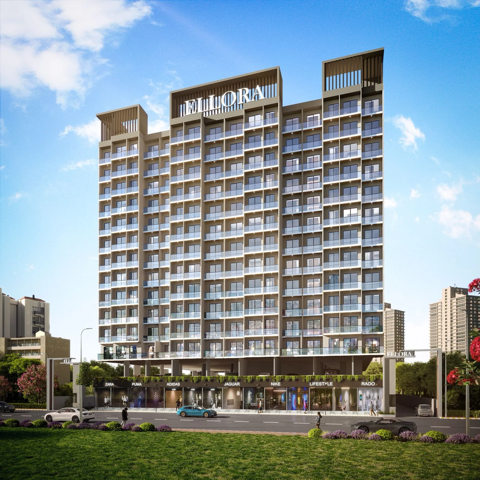 1Bhk 2Bhk Flat New Booking Open Taloja Ghot G+12 Story Luxurious Tower